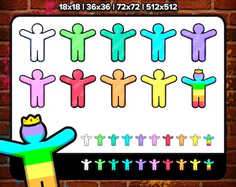Mannequin Dummy Guy Twitch Badges Bit Badges Channel Points Discord Badges Youtube Badges Subscriber Badges Facebook Badges Tiktok Badges