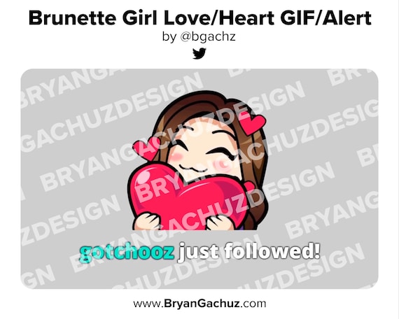 Brunette Girl Loves