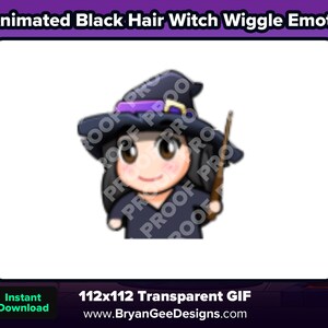 Puede incluir: GIF animado de una bruja de pelo negro que lleva un sombrero puntiagudo morado y negro y un vestido negro. Ella sostiene una varita y su boca está abierta como si estuviera hablando. El fondo es blanco.