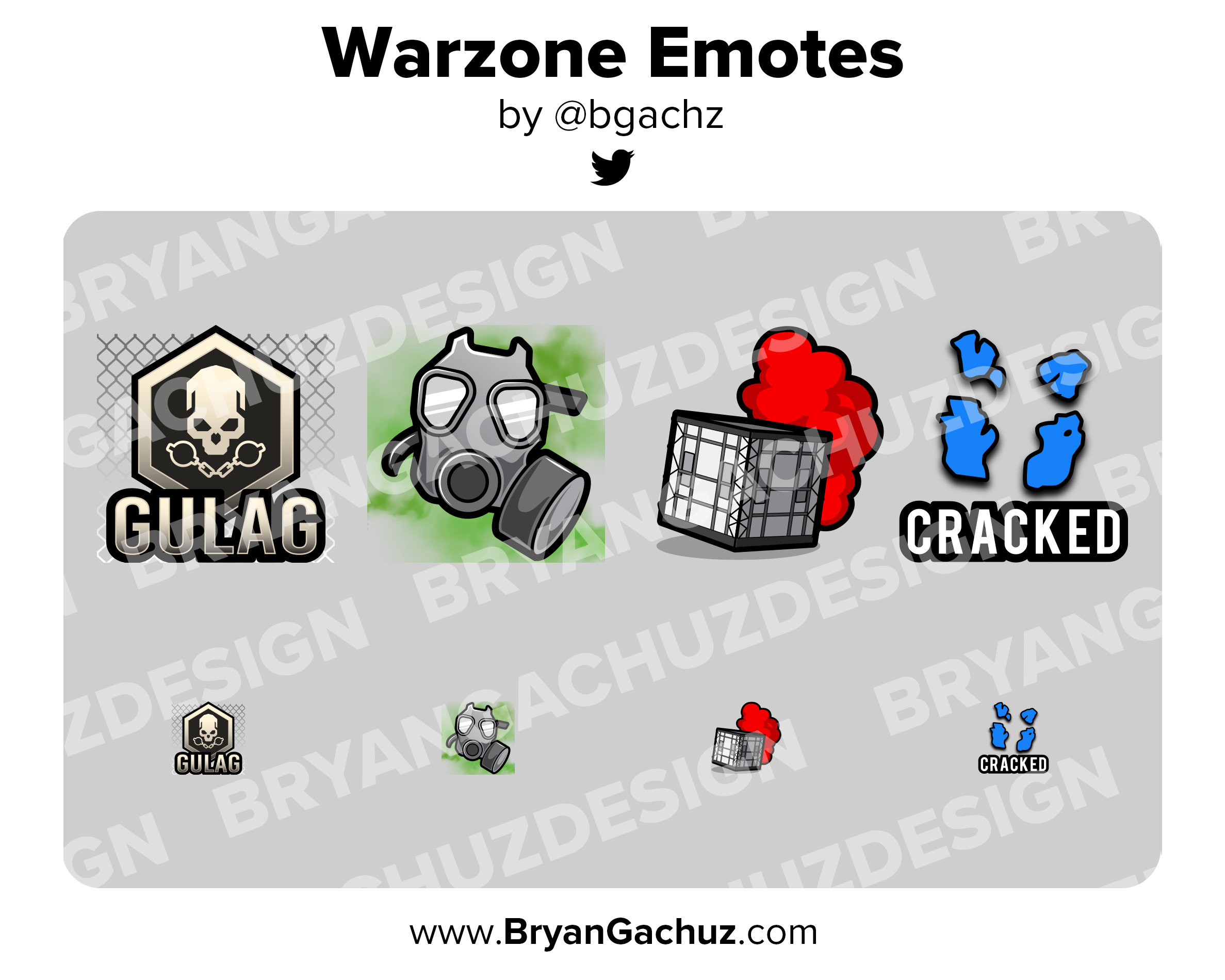 WARZONE Emotes for Twitch Discord or Youtube Etsy