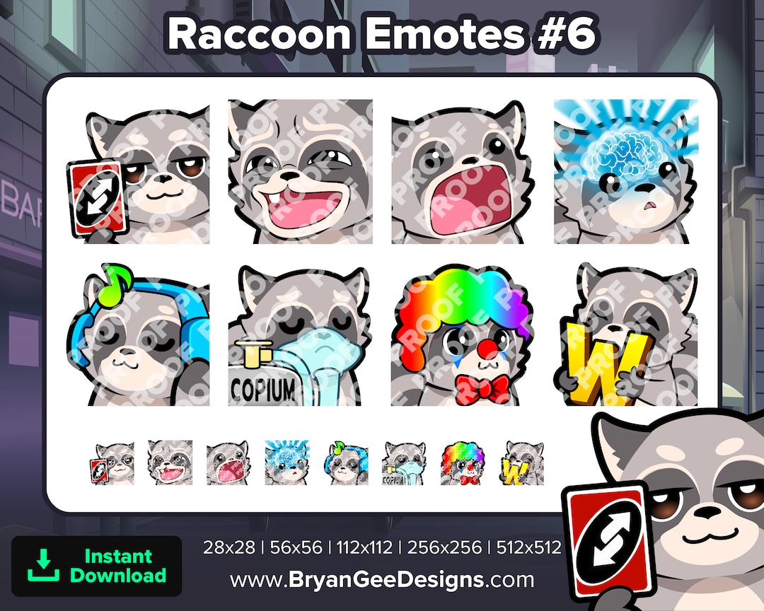 Twitch Emotes // No U Reverse Uno Card Emote for Streamers