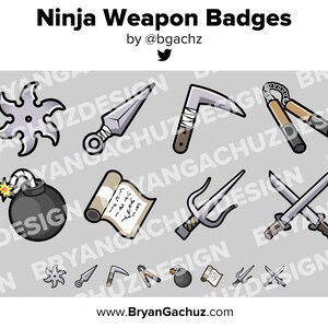 Ninja Twitch Badges Bit Badges Channel Points Discord Badges Youtube Badges Subscriber Badges Facebook Badges Tiktok Badges