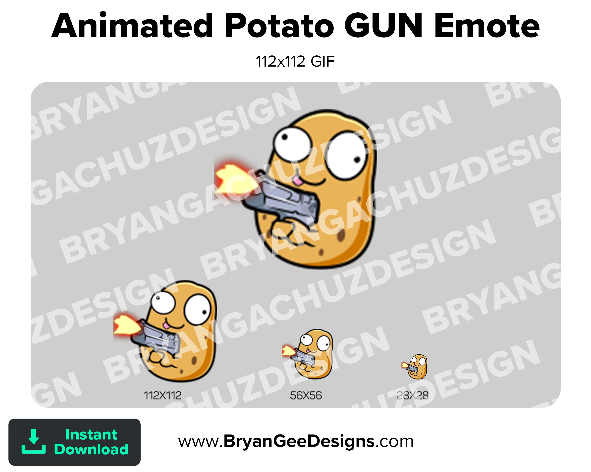 Twitch chat gun