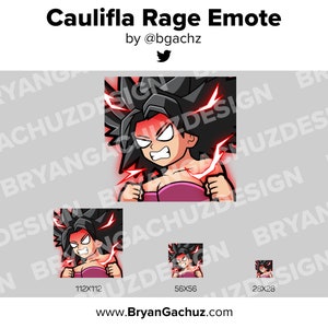 Girl RAGE Emote for Twitch, Discord or Youtube