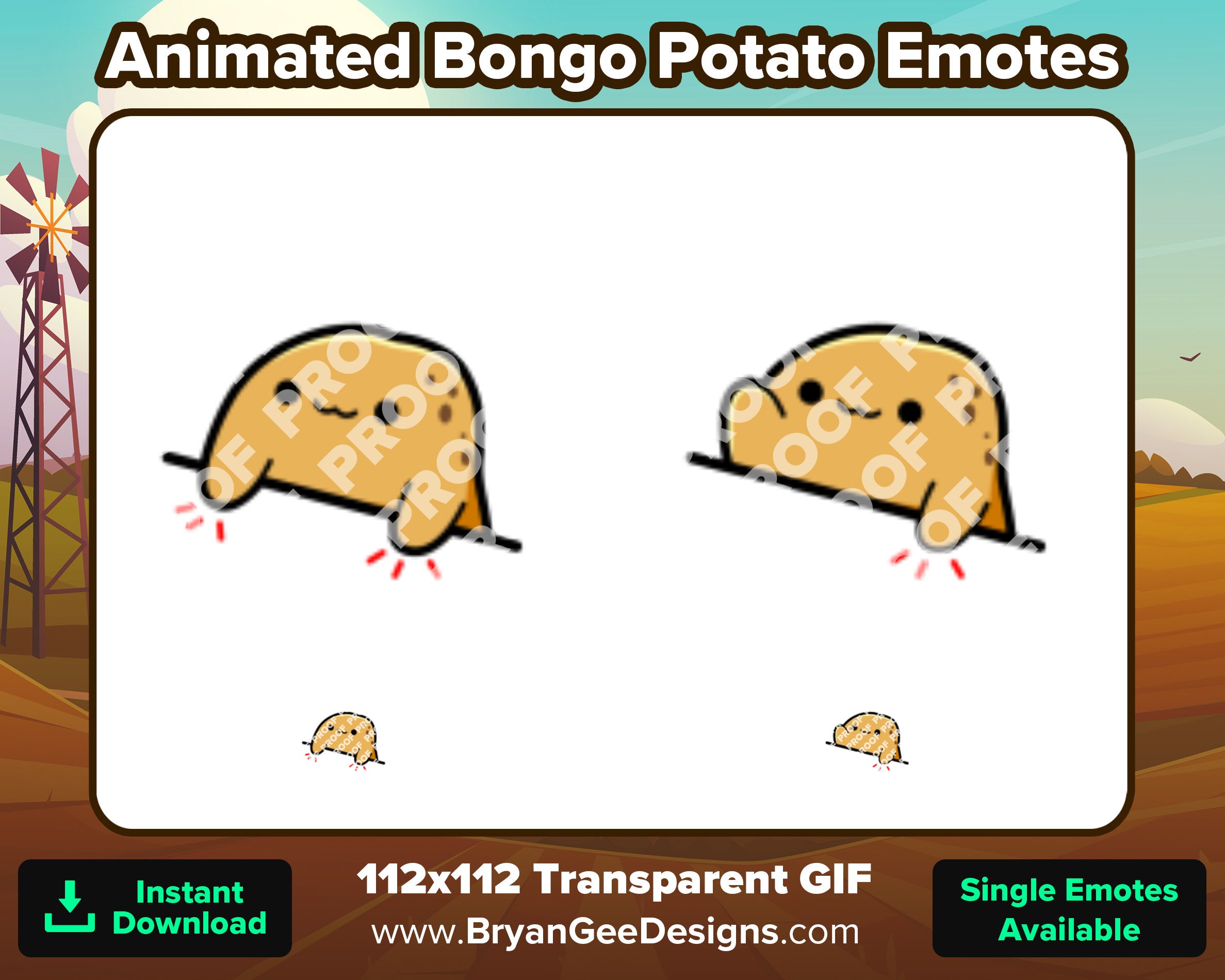 Cute Potato Stickers Roll Cute Potato Stickers For Laptop - Temu