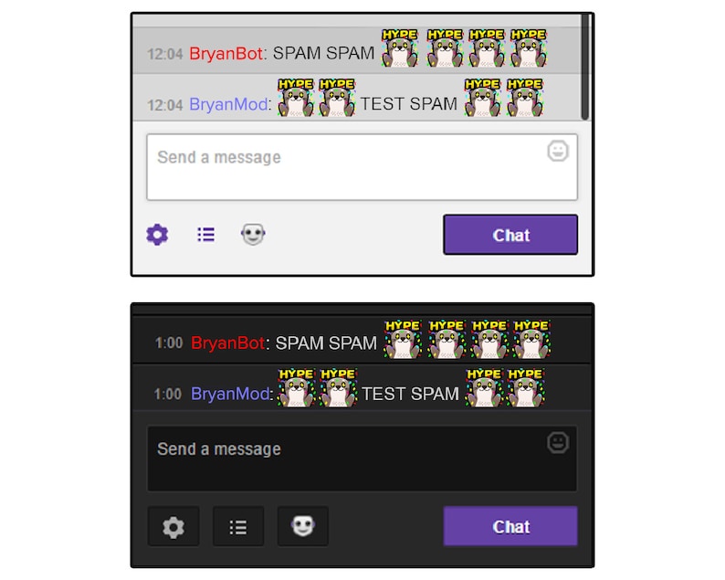 Otter Wave Rage Love HYPE Discord or Youtube Sad and Pat Emotes for Twitch