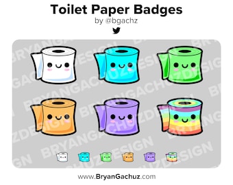 Set De Papier Toilette Coloré Clip Art Libres De Droits, Svg, Vecteurs Et  Illustration. Image 71486161