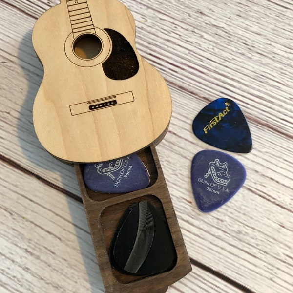 Guitar Pick Holder Etsy
