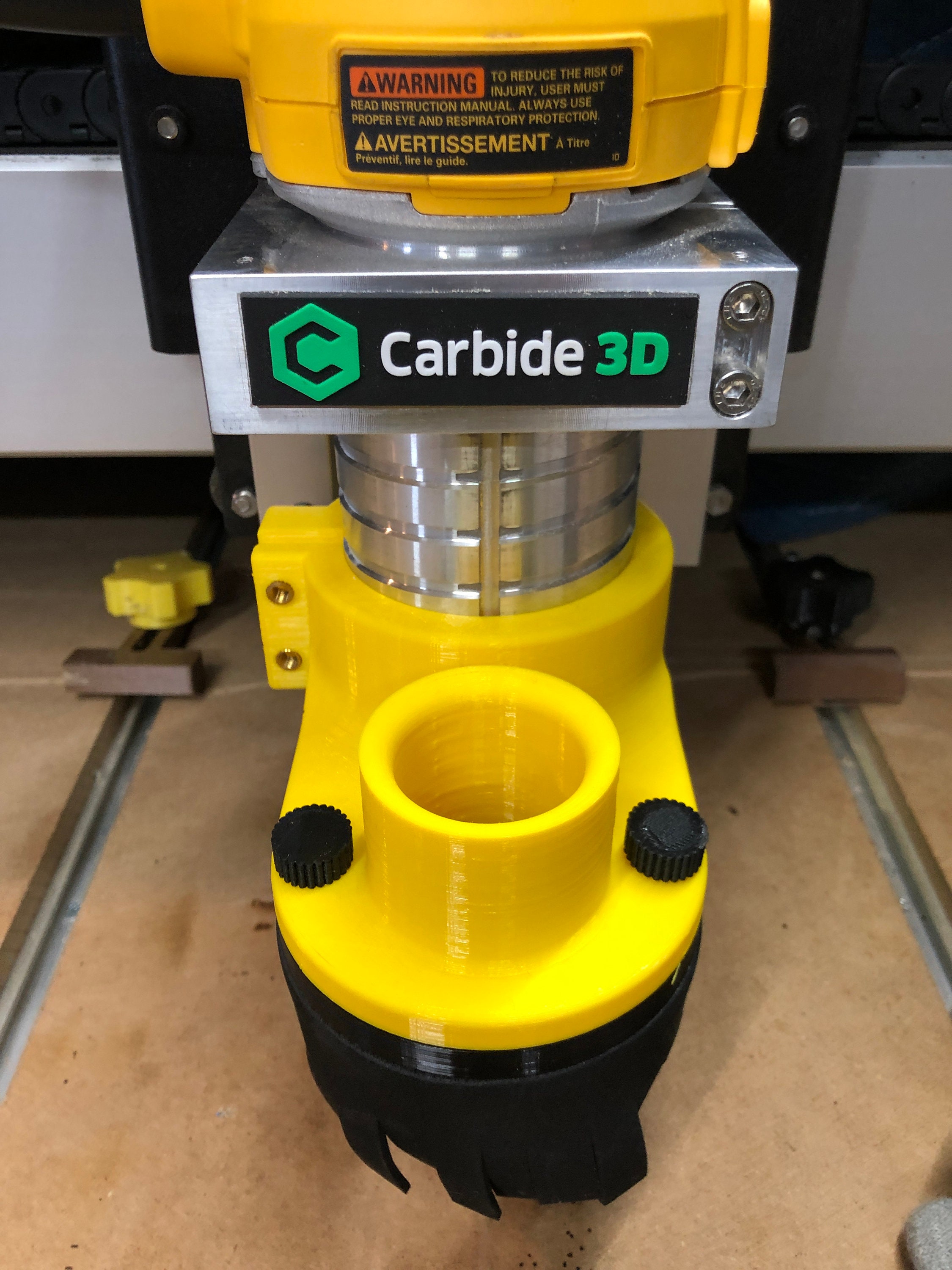 CNC Dust Boot Shoe 65mm or 69mm for Shapeoko Carbide 3d Compact Router Makita or Dewalt 611 Routers Bob s E4 Etsy