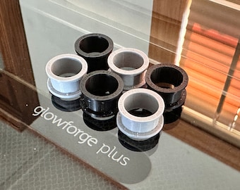 Glowforge Laser Head Pulley Wheel Replacement, 3D Printed PLA+