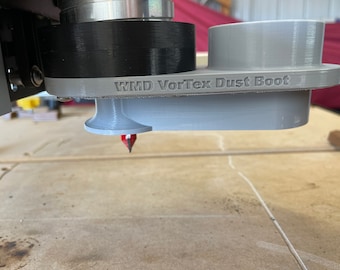 Magnetic CNC Router Dust Boot for Shapeoko, X-Carve, and Onefinity