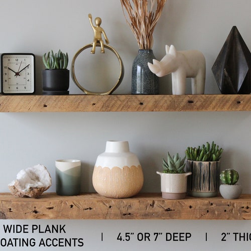 Reclaimed Barn Wood Kitchen Shelves Etsy