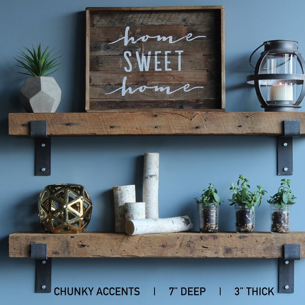 Barn Wood Shelves Etsy