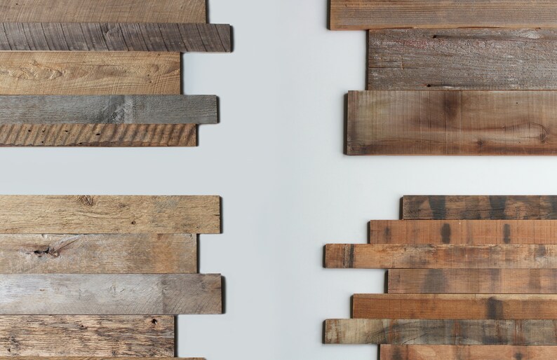 Reclaimed Wood Wall Planks Eastern Mix 50 Sq Ft California Redwood Pa Nj Oak 40 Tropical Hardwood - Wood Wall Planks Reclaimed Wood Wall Planks Eastern Mix 50 Sq Ft California Redwood Pa Nj Oak 40 Tropical Hardwood - Wood Wall Planks