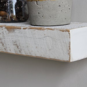 Urban Legacy Accent Floating Shelves Reclaimed Barn Plank Set of 2 Small Floating Shelves, Floating Reclaim Wood Shelves, Rustic Wood image 8