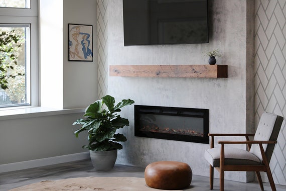 Reclaimed or New Wood Box Mantel Made to Order up to - Etsy