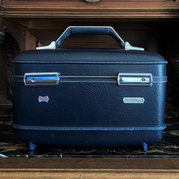 Train Case Luggage Etsy
