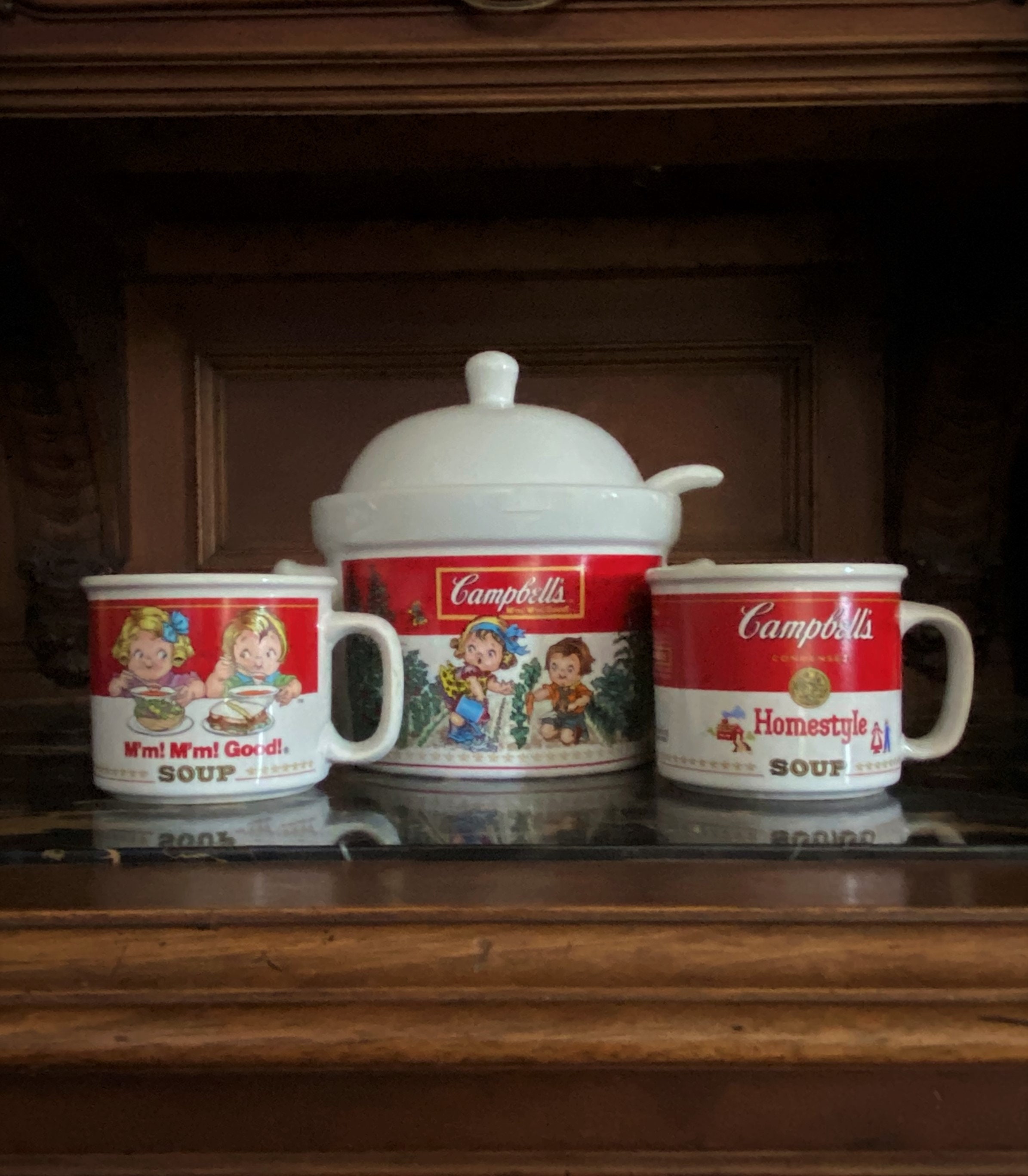 Vintage 2000's Campbell's Soup Two Insulated Soup Bowls With Kid White –  Shop Cool Vintage Decor