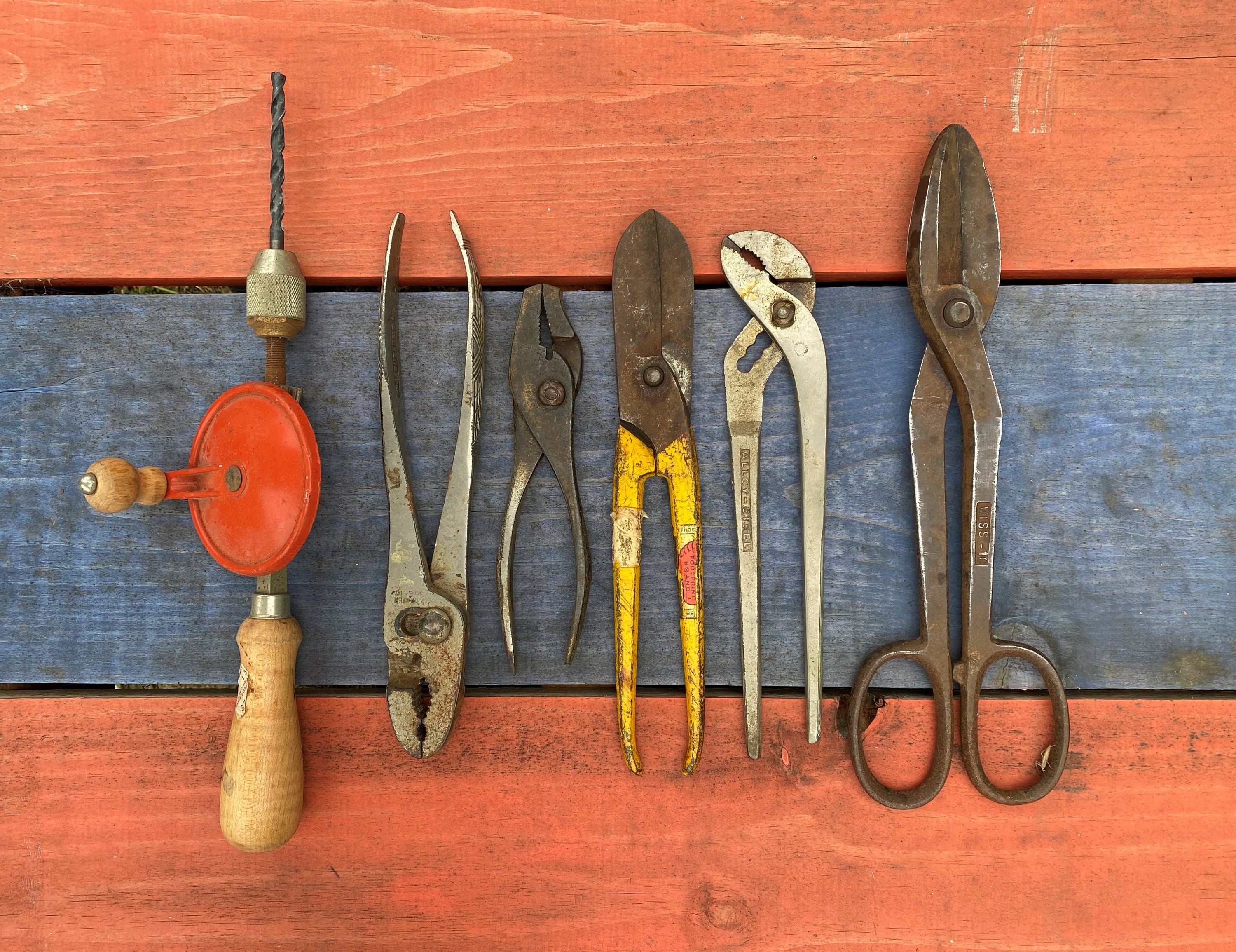 Vintage Hand Tool Lot American Made Hand Tools 6pc Tool Set - Etsy