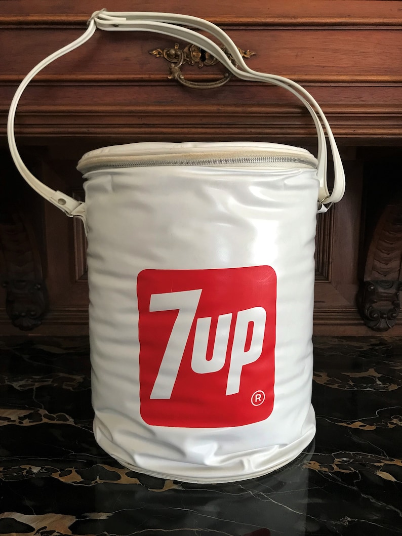 Vintage 1960's 7-up Insulated Nappy Bag Tote/cooler Mid - Etsy