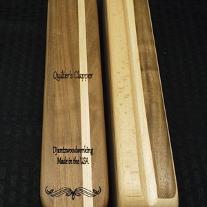 Quilters/Tailors Clappers Walnut and Beech