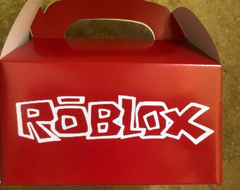 Roblox Favor Bags Etsy - personalised shopkins roblox party box candy bag etsy