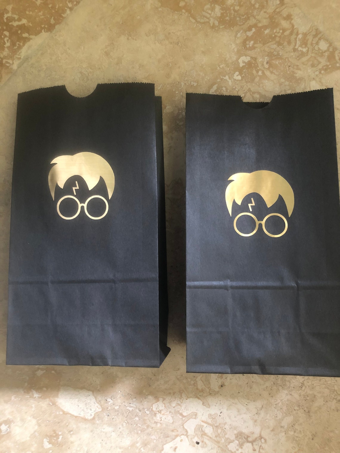 Harry Potter Party Favor Bags Goodie Bags Loot Bags Birthday Etsy