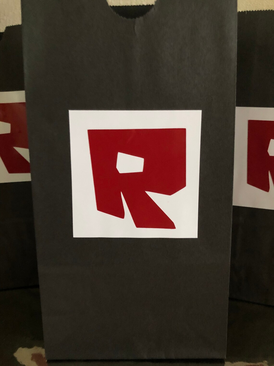 Roblox Party Favor Bags Goodie Bags Loot Bags Birthday Party Etsy