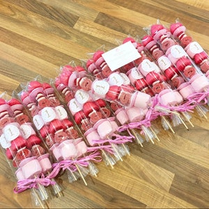 Personalised Sweet Kebabs Sweet Favours Party Bags pre-filled Party Sweets
