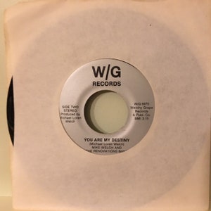 mike welch - Rare Vinyl 45- A- Seite-'Turning Point' und B- Seite-'You Are MyDestiny'