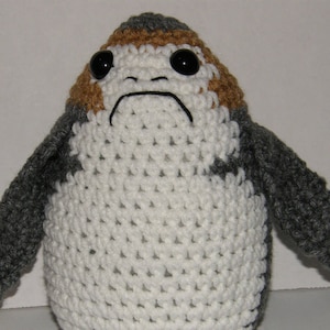 Porg from Star Wars Amigurumi Crochet Pattern - Make Your Own Porg - Instant Download