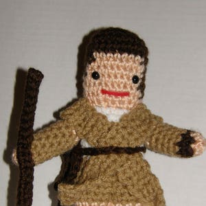 Rey from Star Wars Amigurumi - Handmade Crochet Doll