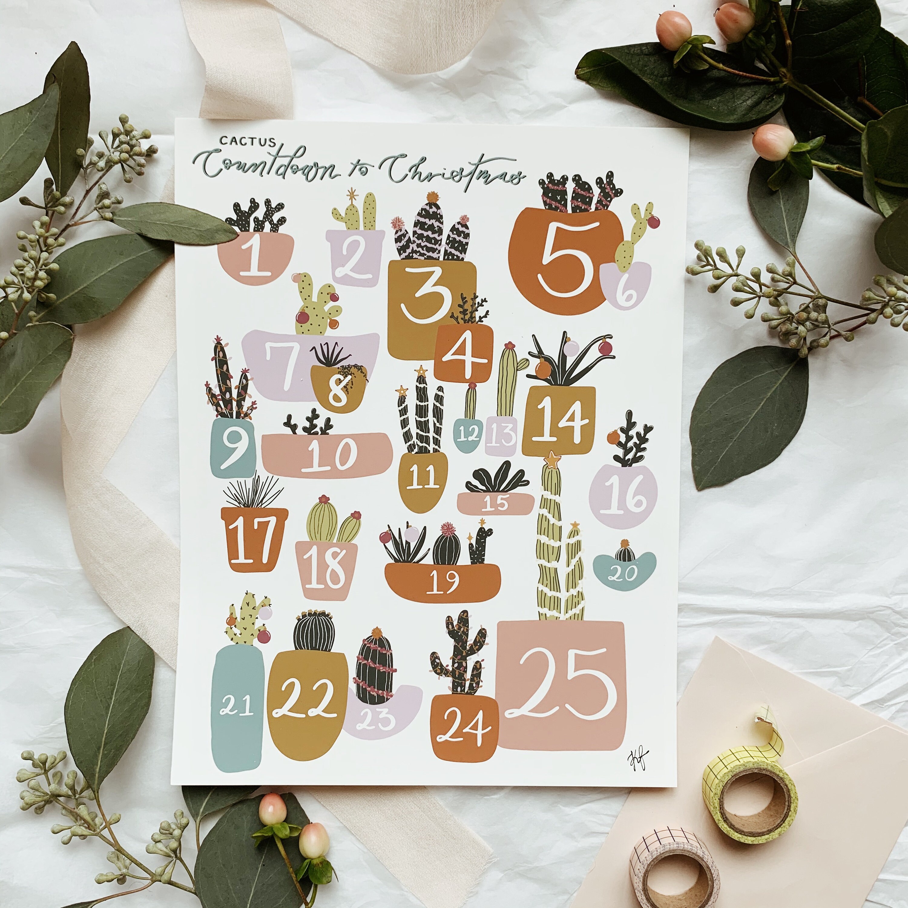 Cactus in Pots Advent Calendar ART PRINT Countdown to Christmas Sign, Plant Lover Gift, Unique Boho Holiday Decor Xmas, Seasonal Wall Art - Etsy Cactus in Pots Advent Calendar ART PRINT Countdown to Christmas Sign, Plant Lover Gift, Unique Boho Holiday Decor Xmas, Seasonal Wall Art - Etsy