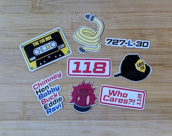 9-1-1 Mini Sticker Pack