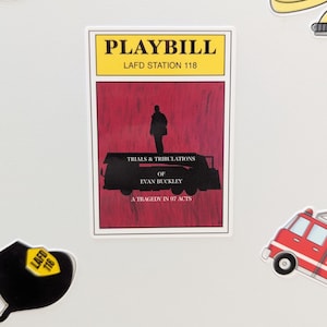 The Evan Buckley Tragedy Sticker