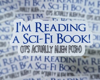 Sci-fi Buchsticker