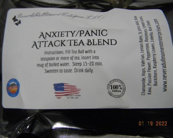 Anxiety/Panic Attack Soother Tea Blend-No Valerian