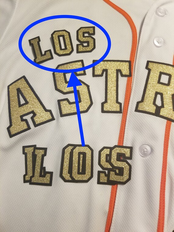 astros jersey gold letters