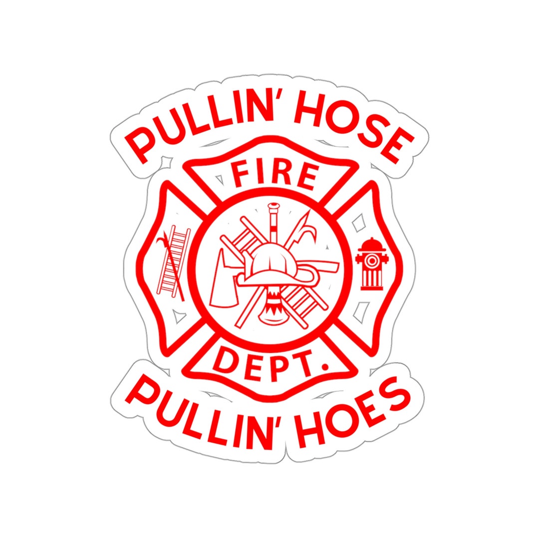 Firefighter Ric Sticker Fire Department Sticker, Firefighter Sticker, Funny Firefighter Sticker ...