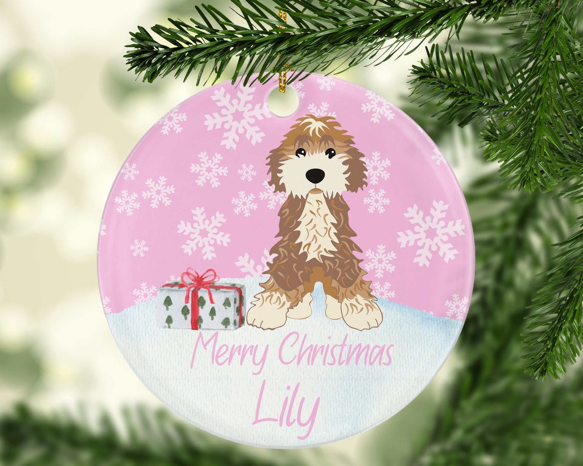 cavapoo dog ornaments