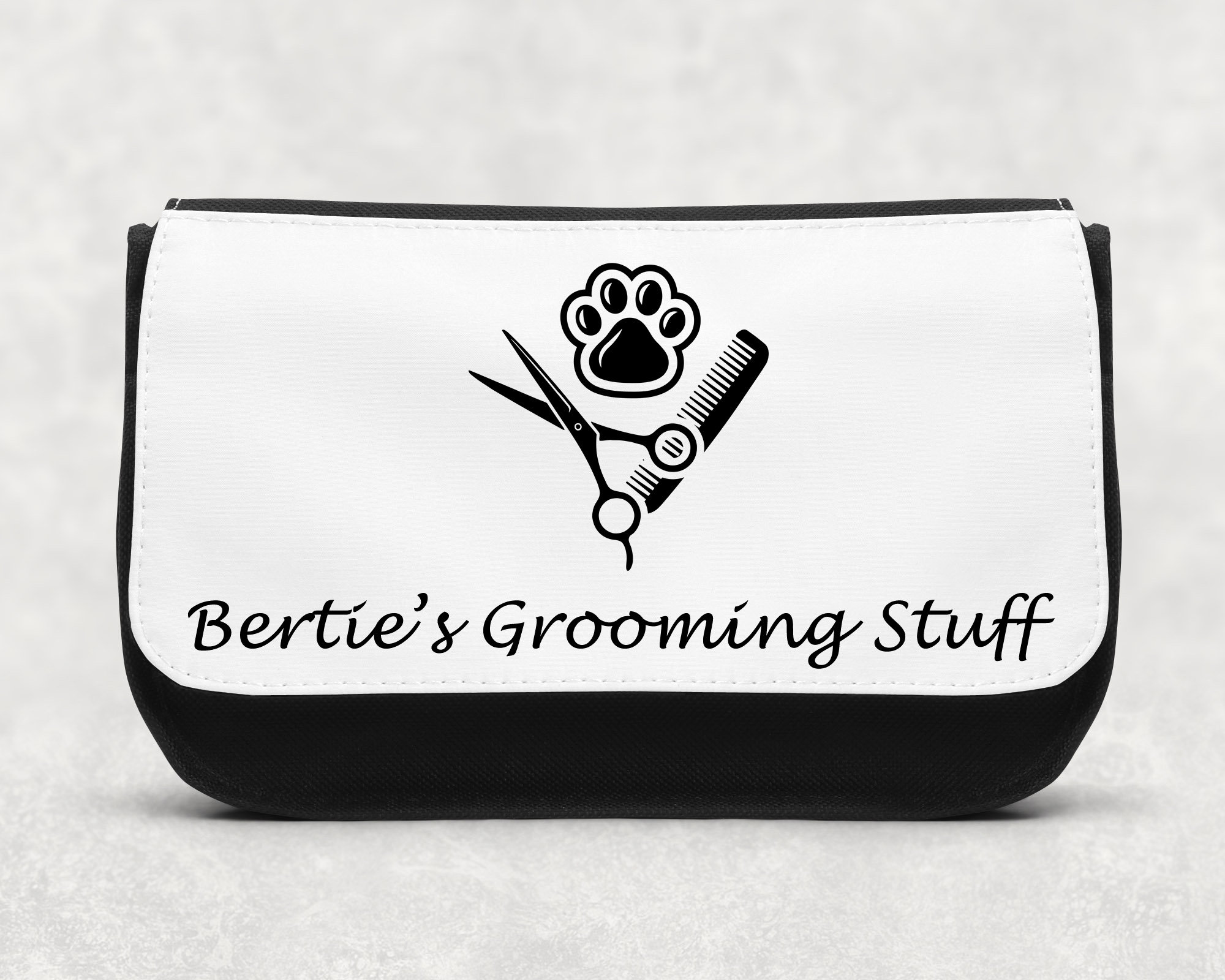 Personalised Grooming Bag Kit Bag Personalised Dog Bag Etsy