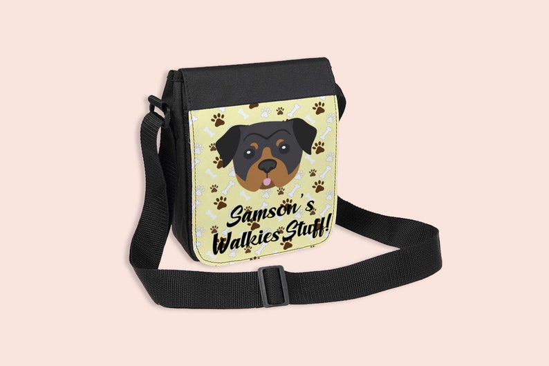 Personalised Dog Walking Bag Crossbody or Shoulder Bag Etsy UK