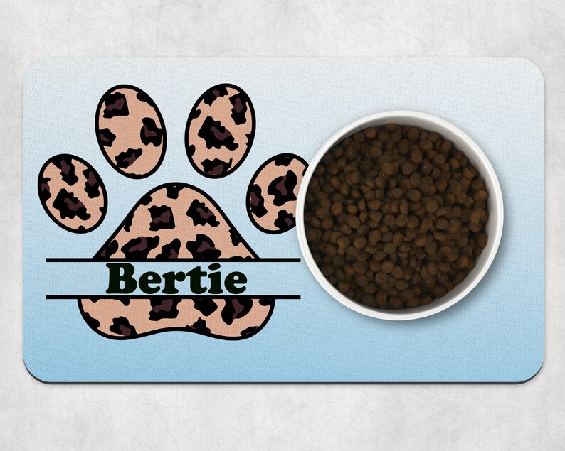 personalised dog mat
