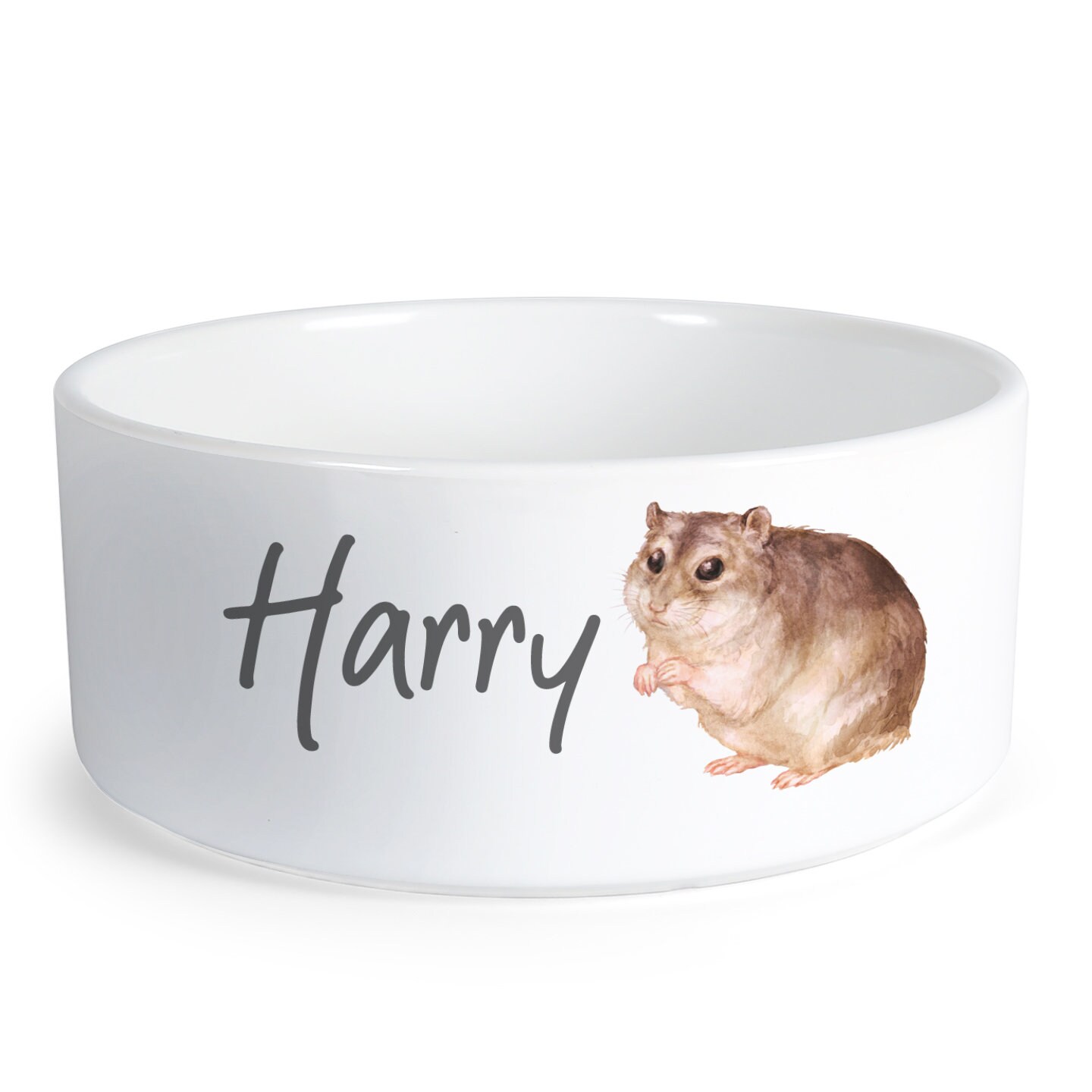 Personalised Hamster Food Water Dish Bowl Hamster Bowl Etsy UK
