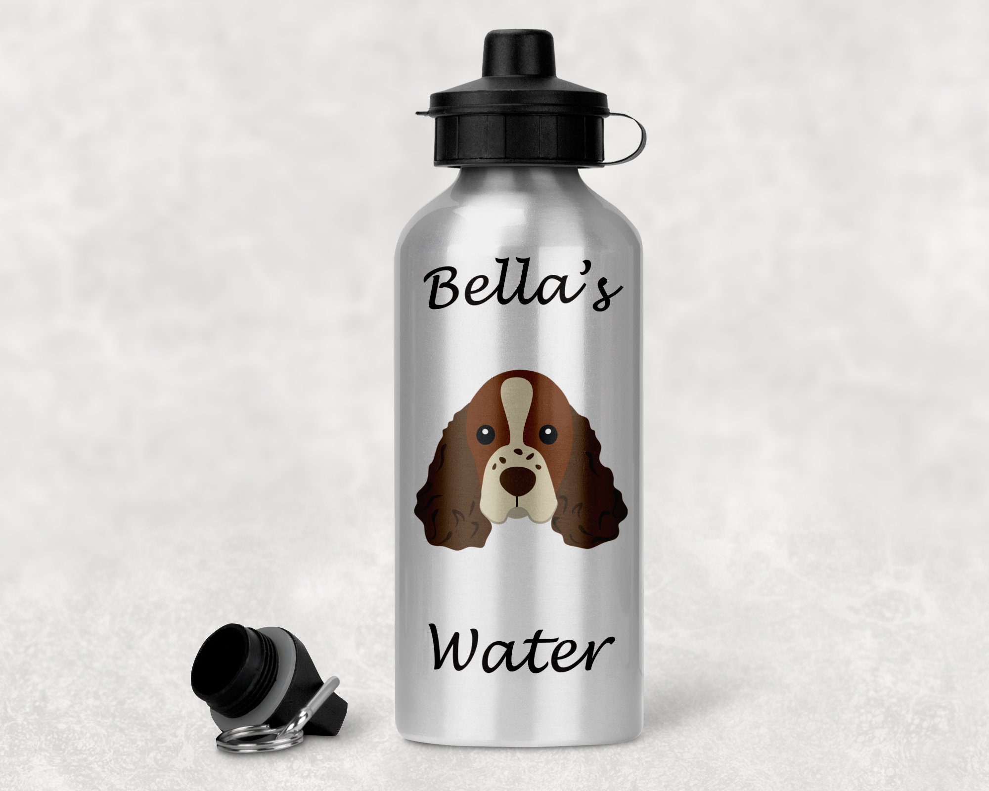Personalised Dog Water Bottle Dog Walking Water Bottle Etsy