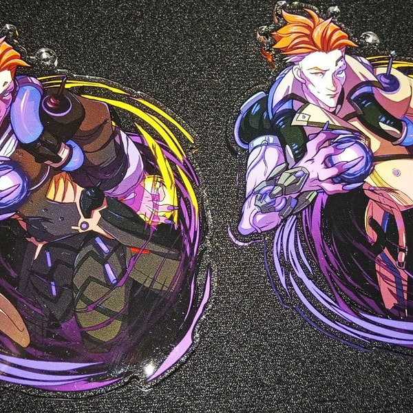 Moira Overwatch 1 + 2  Epoxy Charm