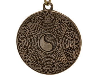 Forsaken Seal Necklace - The Wheel of Time, Bronze Pendant, Free US Shipping Available.