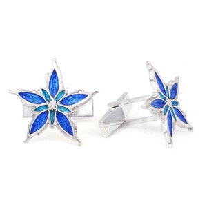 Nalthis Cufflinks, Officially Licensed Warbreaker by Brandon Sanderson Jewelry, Cosmere, Sterling Silver Cuff links, Free US Shipping