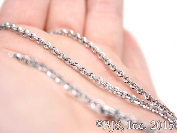 Moria Mithril Rolo Chain 24 Long 