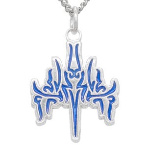 Jeseh Glyph Pendant from Brandon Sanderson&#39;s The Stormlight Archive Series, Silver Windrunners Necklace, Licensed Way of Kings Jewelry